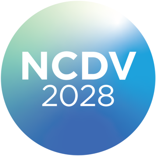 NCDV 2028 logo